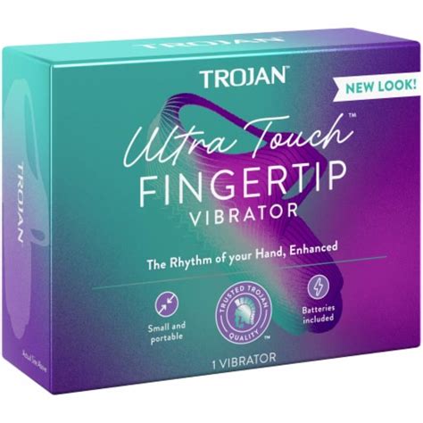 trojan vibe|Trojan Vibrations Vibrating Fingertip Personal .